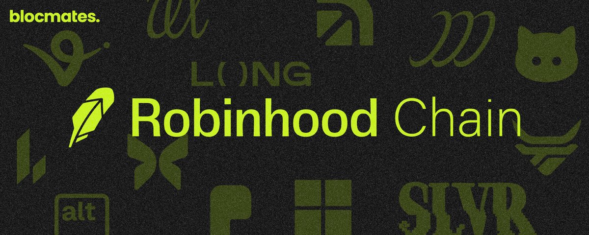 Blocmates highlights Robinhood Chain projects to watch as the network expands beyond RWAs into DeFi and memes