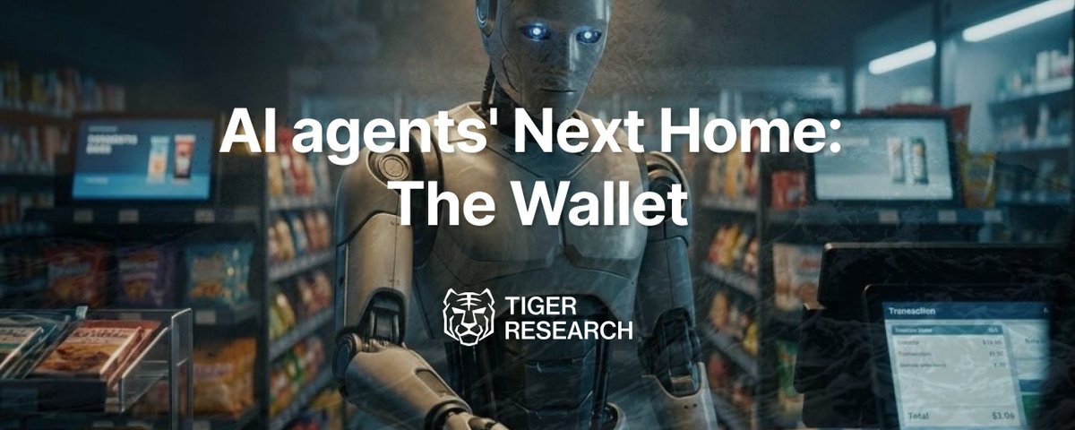 Tiger Research argues AI wallet providers are positioning for a $50B agent economy where payment data powers lending, programmable finance and autonomous commerce