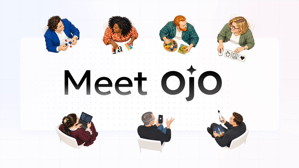 OJO launches the first Design Agent Team Workspace, letting users build AI design teams that turn ideas into strategy, PRDs, prototypes and launch-ready designs