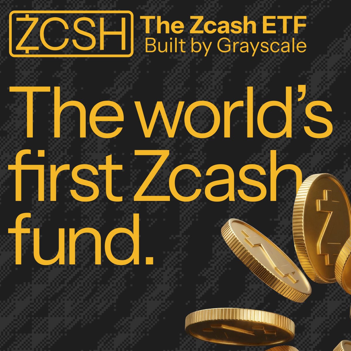 Grayscale launches first Zcash ETF, offering exposure to privacy-focused ZEC token