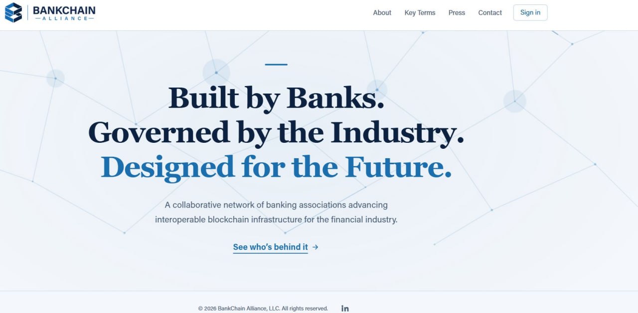 U.S. state banking groups form alliance to build a national blockchain network for payments and stablecoins by 2027