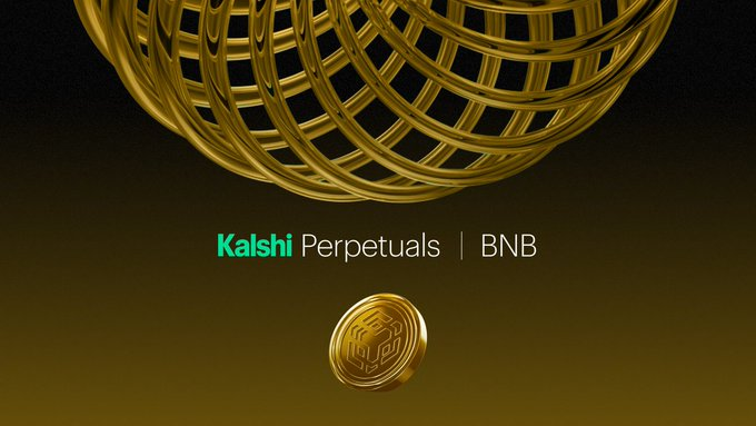 Kalshi launches BNB perpetual contracts for US traders