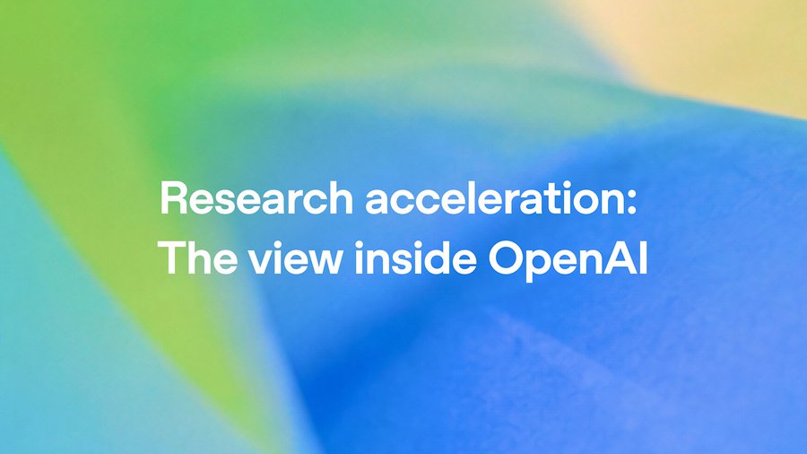 OpenAI details internal methods for accelerating AI research and development