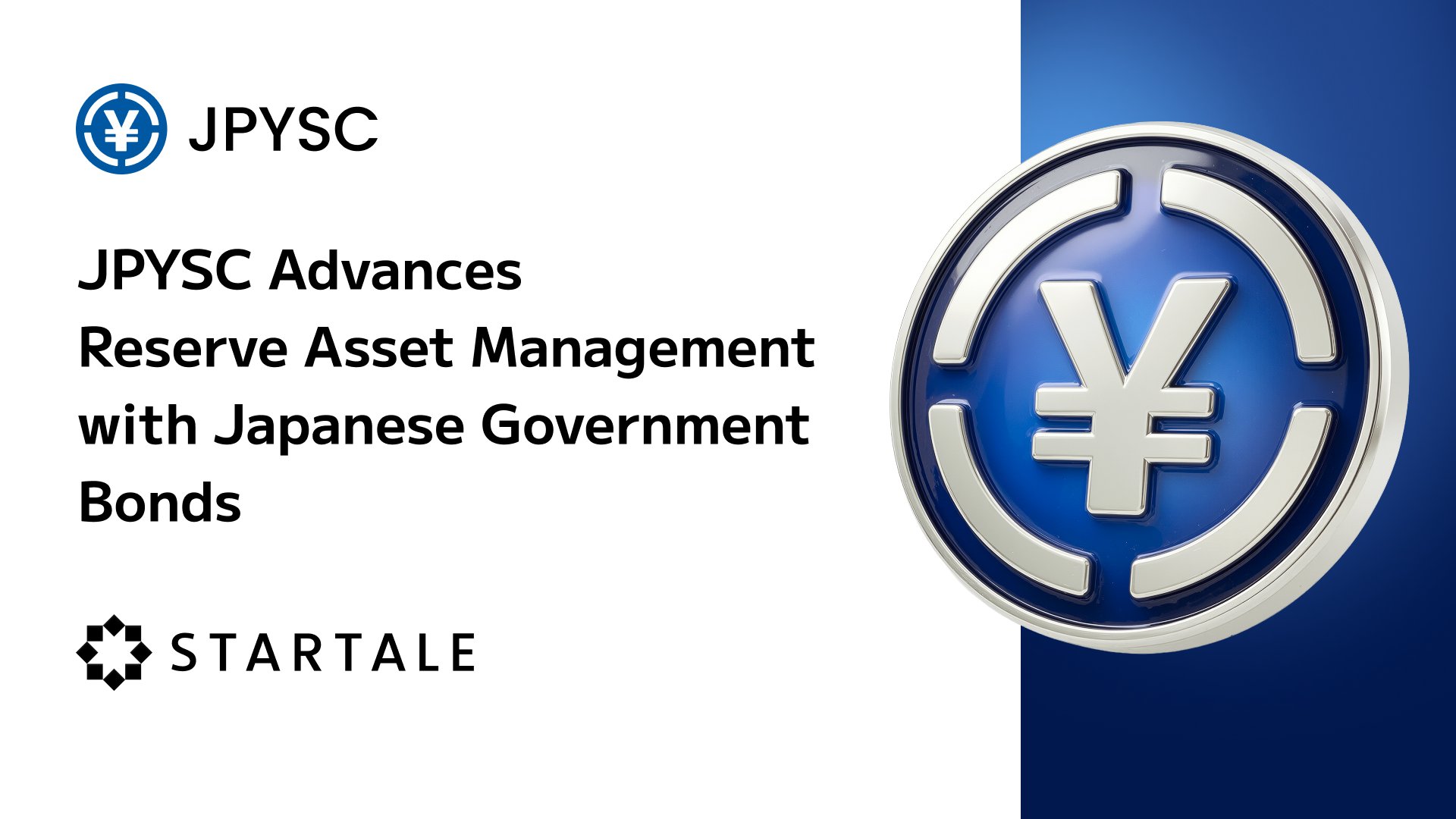 SBI Shinsei Trust Bank and SBI VC Trade commit ¥1B to JPYSC, advancing stablecoin use cases through reserve asset management with Japanese Government Bonds