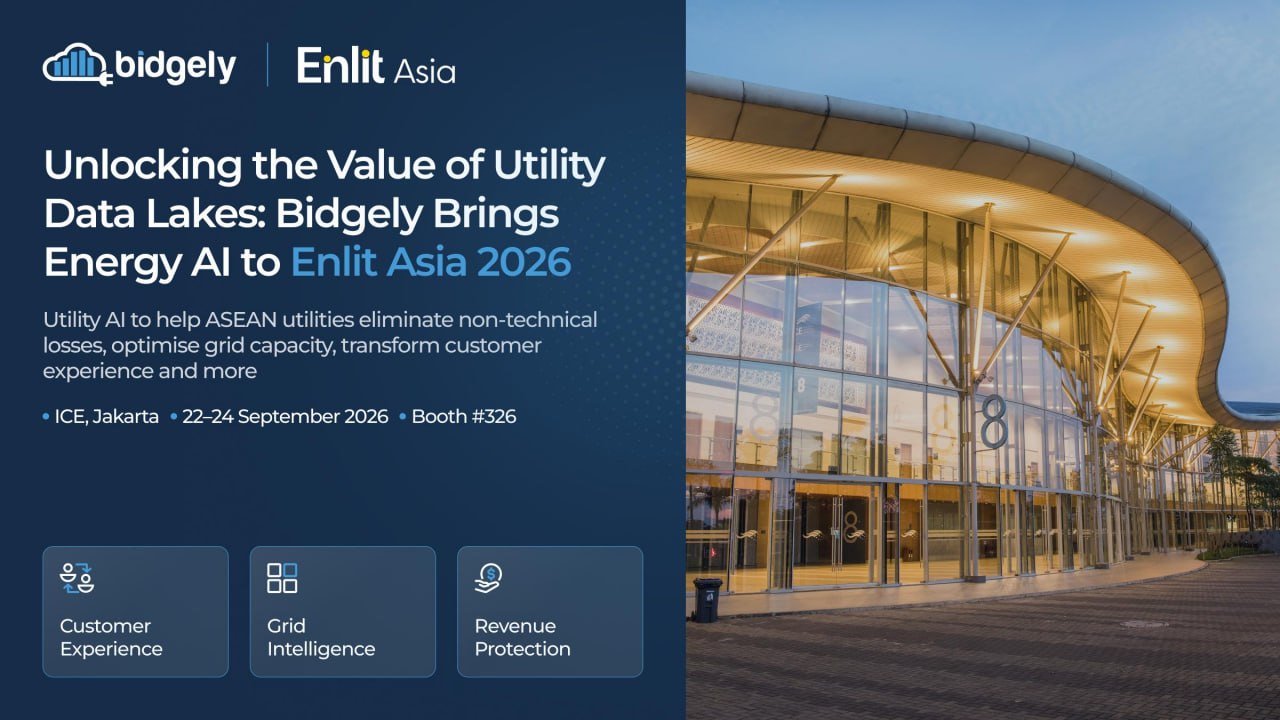Bidgely to showcase energy AI for utility data lakes at Enlit Asia 2026