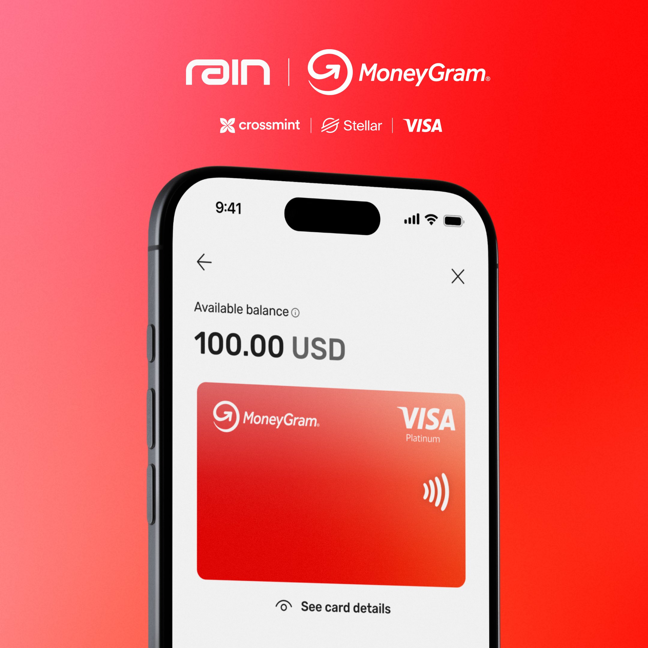 MoneyGram launches stablecoin-powered Visa card, letting 60M+ customers spend balances