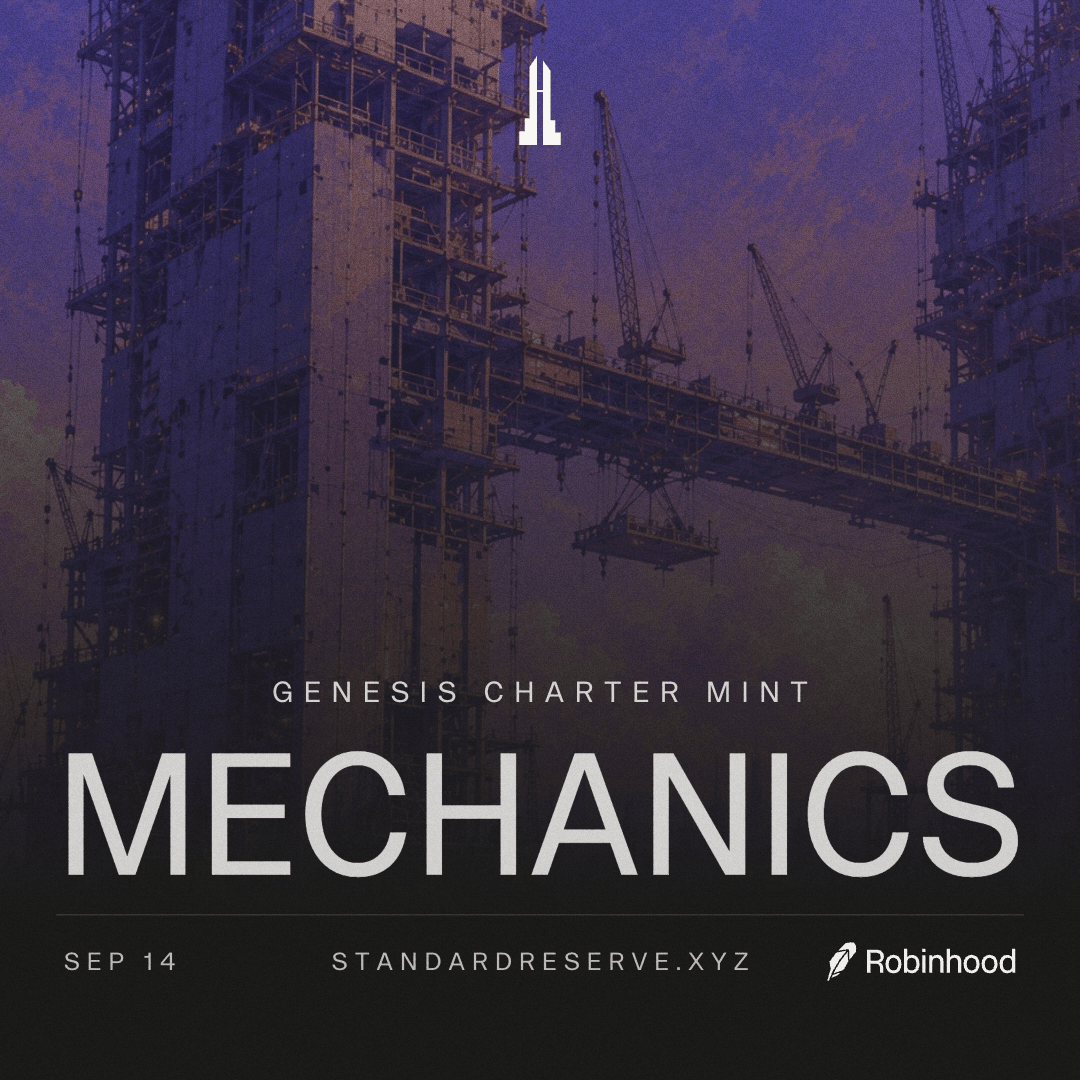The Standard Reserve launches September 14 with whitelist mint, Dutch auction, and anti-sniping tax