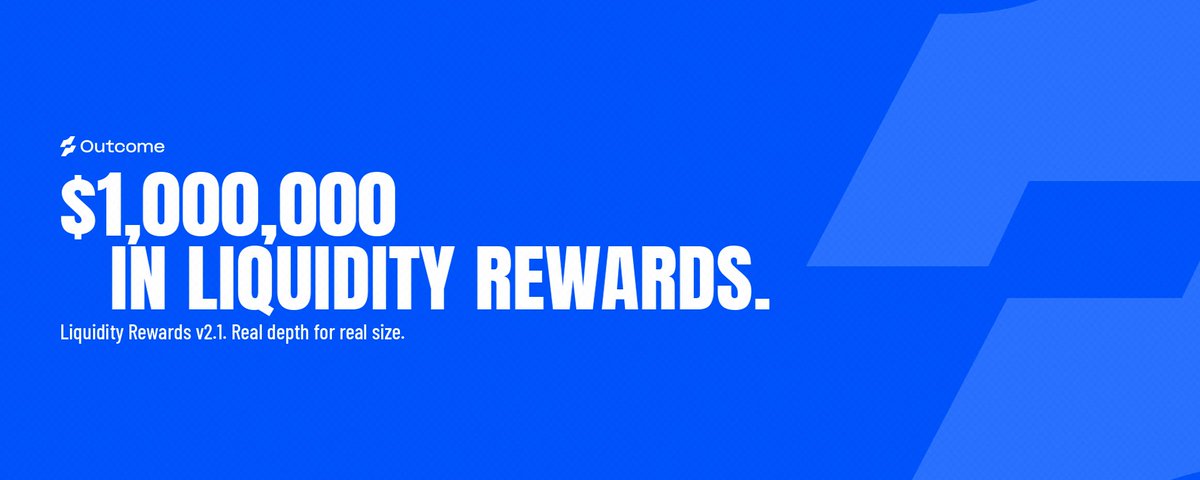 Outcome launches Liquidity Rewards v2.1 on Hyperliquid, shifting incentives toward executed liquidity and deeper order books as markets surpass $23M in volume