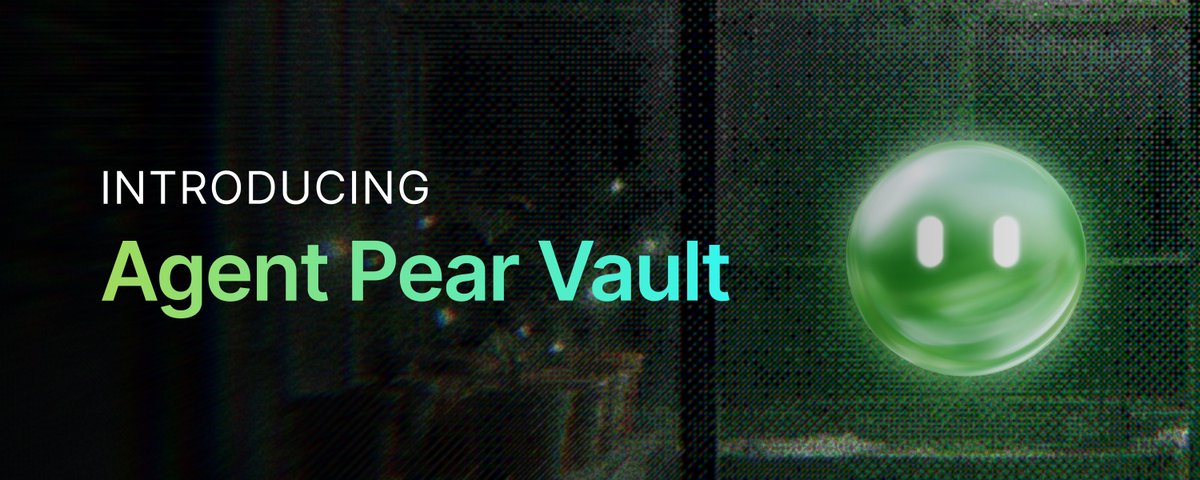 Pear Protocol launches Agent Pear Vault, an automated market-neutral pair-trading strategy capped at $1M