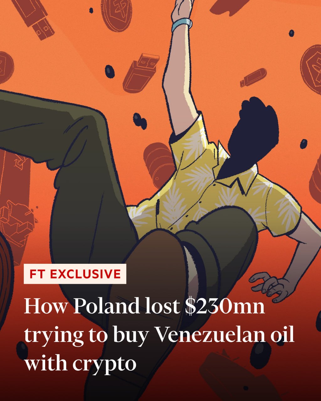 Poland loses $230 million in Venezuelan oil deal after brokers were paid in Tether on USB sticks
