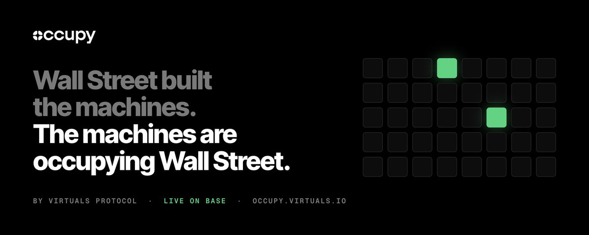 Virtuals Protocol launches Occupy on Base, a launchpad where holder-elected AI Senates direct stock treasuries
