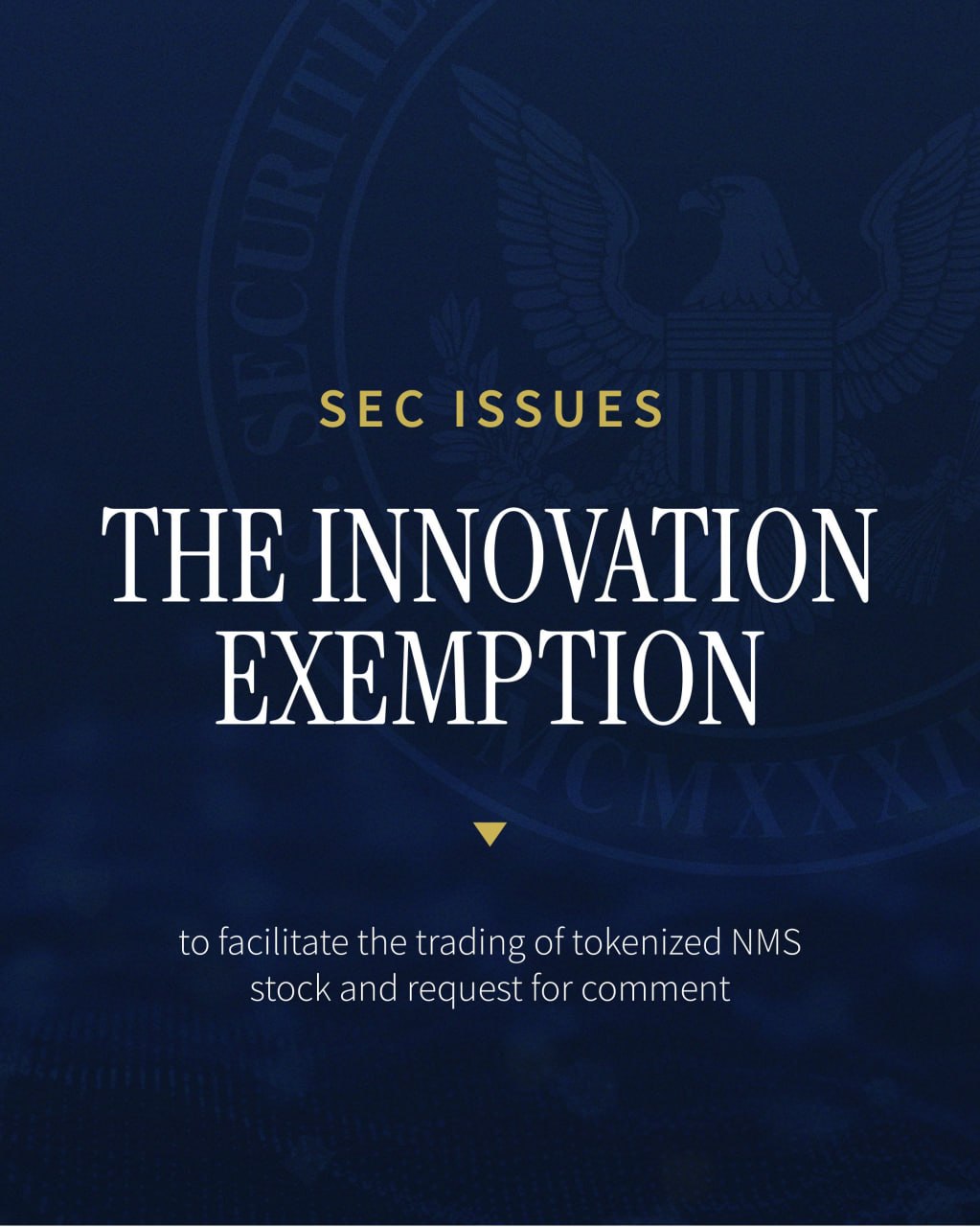 SEC launches five-year innovation exemption to enable onchain trading of tokenized stocks and modernize U.S. capital markets