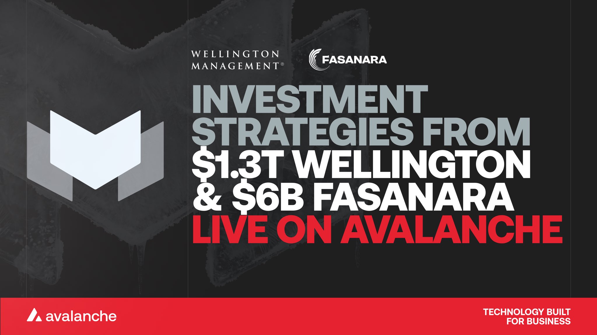 Wellington and Fasanara institutional strategies go live on Avalanche through Midas