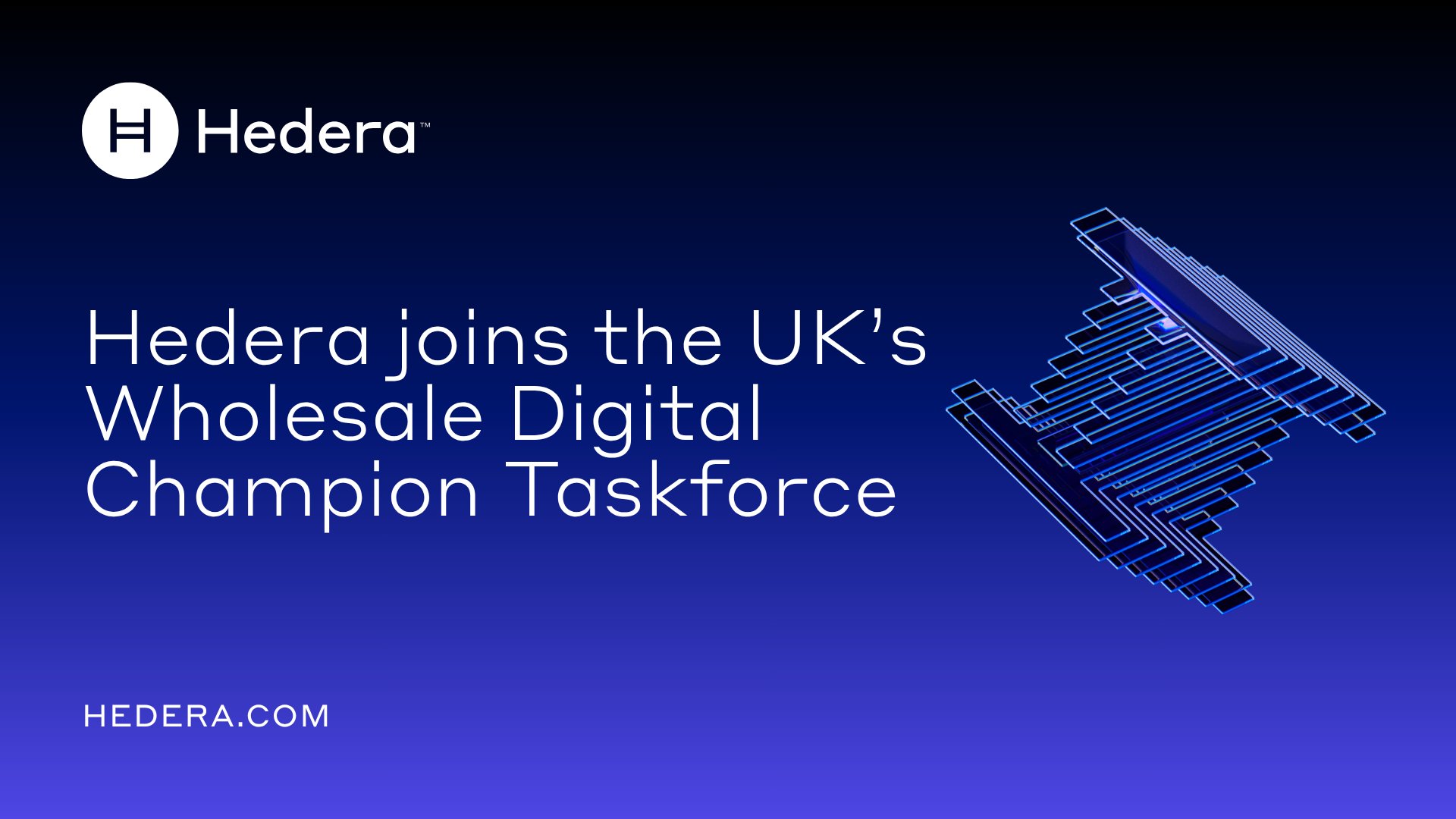 Hedera joins UK taskforce on wholesale digital markets backed by HM Treasury