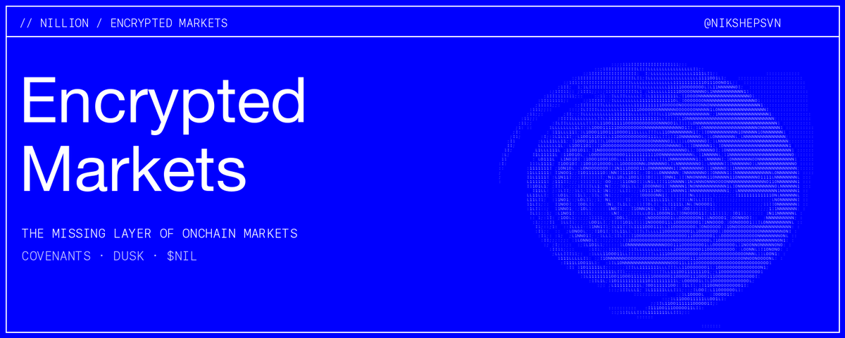 Nillion plans encrypted markets on Ethereum mainnet to hide onchain orders, strategies, and agent logic