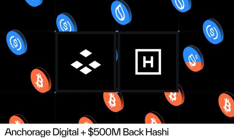 Sui's Hashi mainnet to launch with over $500M in capital backing, adds Anchorage Digital