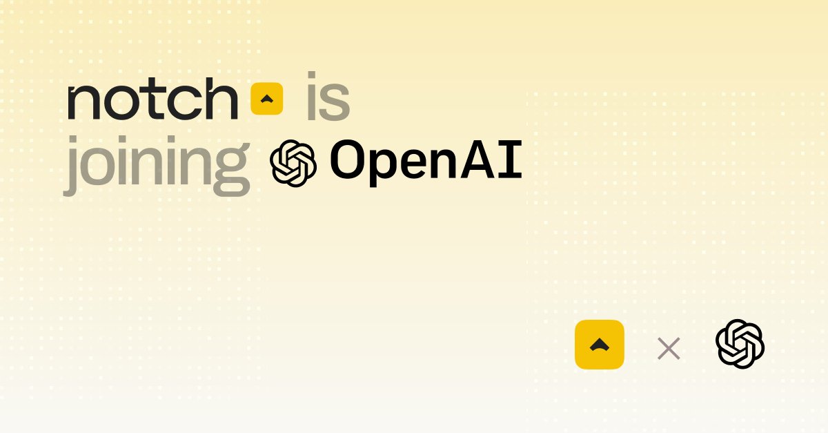 Notch's founding team is joining OpenAI's Ads team after two years building AI ad agents