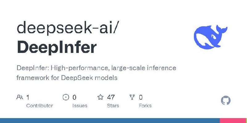 DeepSeek open-sources DeepInfer, its large-scale AI inference framework, with support for NVIDIA SM100 GPUs and Huawei Ascend 950 NPUs