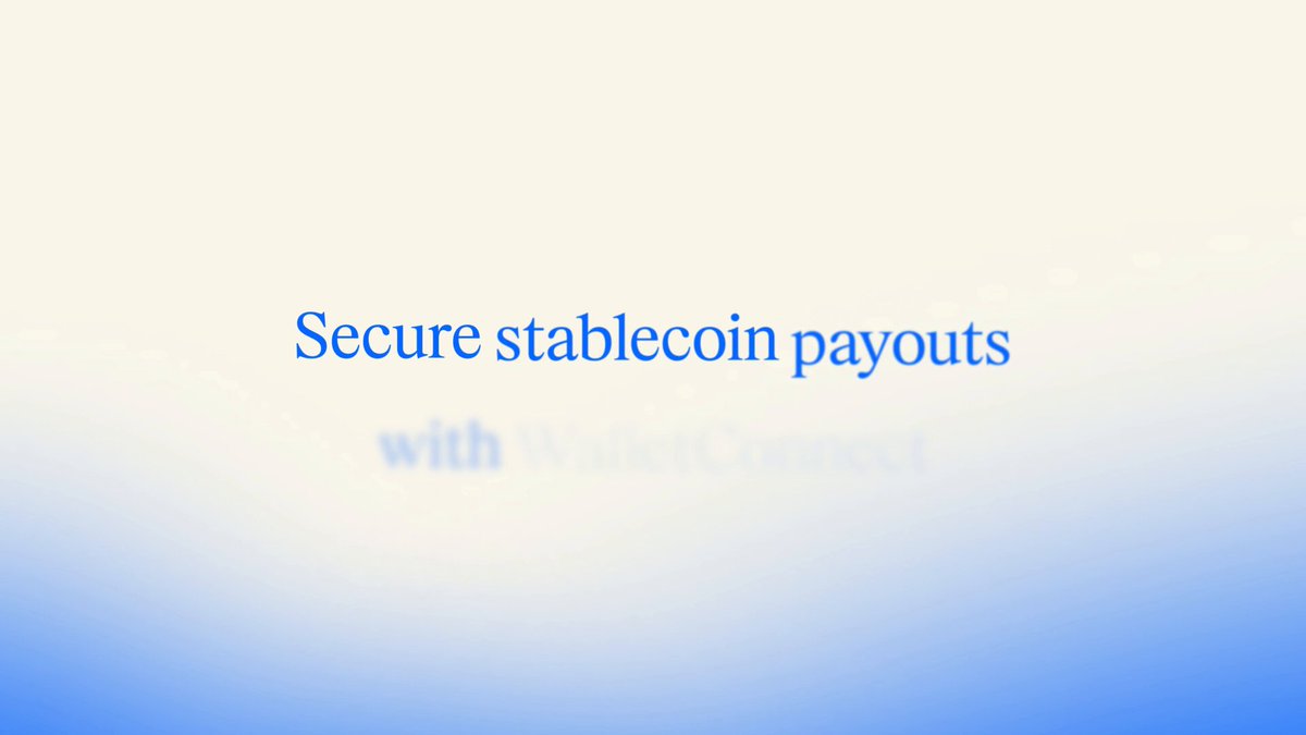 WalletConnect launches payouts tool with wallet ownership verification and sanctions screening