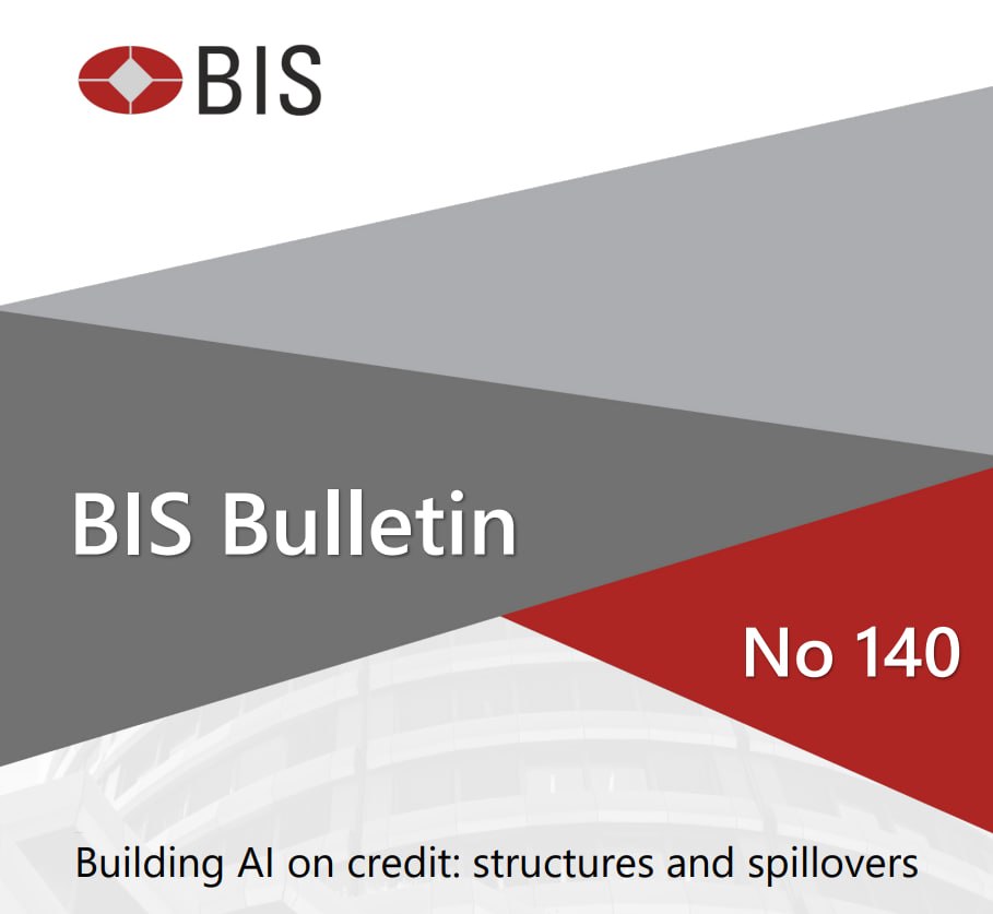 BIS flags hidden debt behind the AI build-out.

The BIS says AI capex is increasingly funded by long-term debt and off-balance-sheet deals. Bond market spillovers are small for now, but sustained issuance could change that.