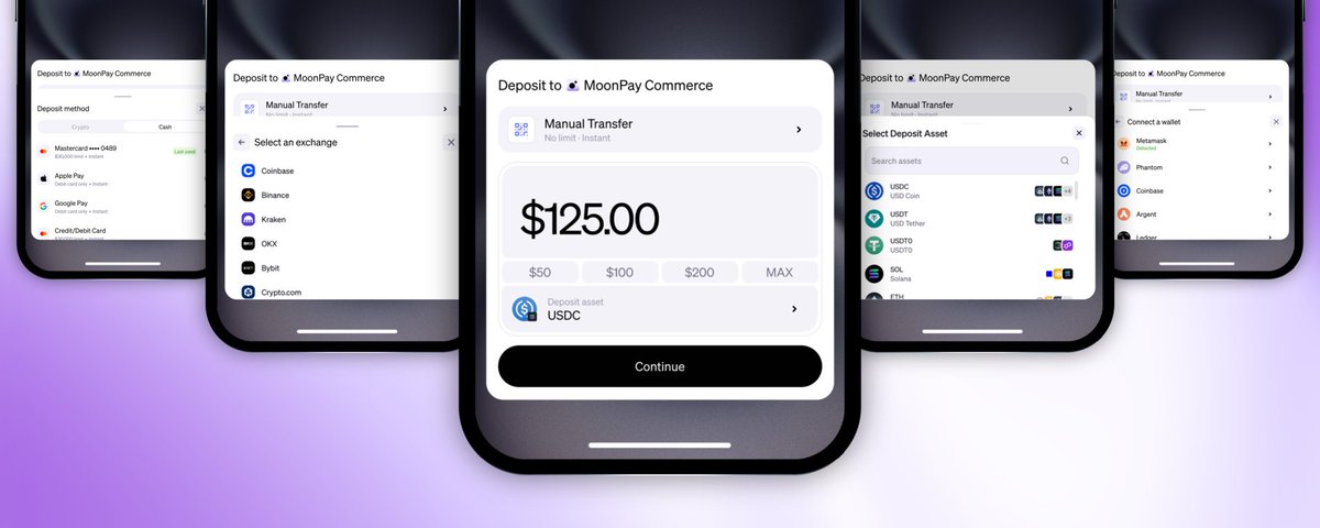 MoonPay launches rebuilt Crypto Deposits with cross-chain, wallet and exchange funding in one flow