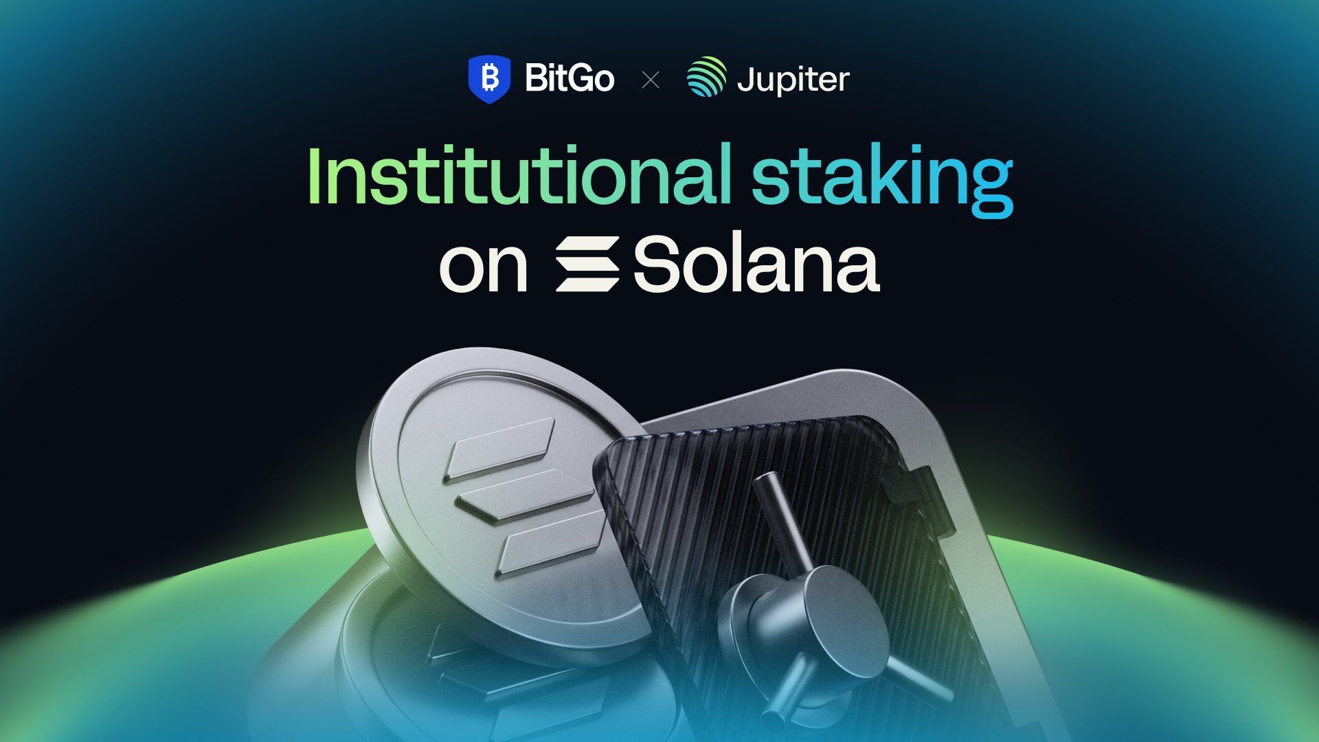 Jupiter partners with BitGo to launch institutional validator for SOL staking